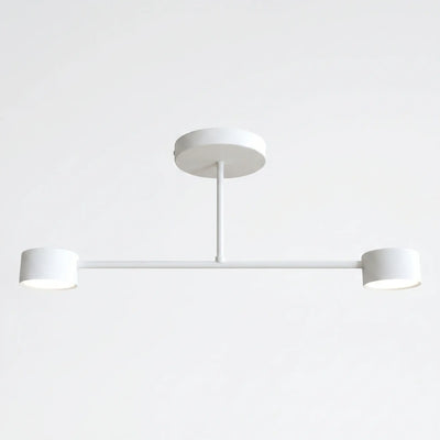 Plafonnier 2 Spots Blanc Mat Cuisine