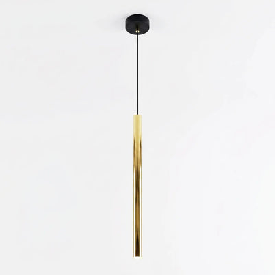 Suspension Tube Or Salon Moderne