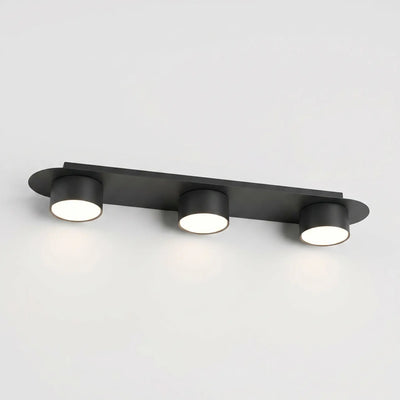 Plafonnier 3 Spots Noir Mat Cuisine