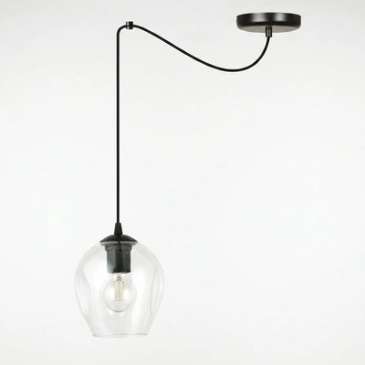 Suspension Verre Transparent Salon