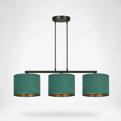 Suspension Velours Vert Rampe Chambre