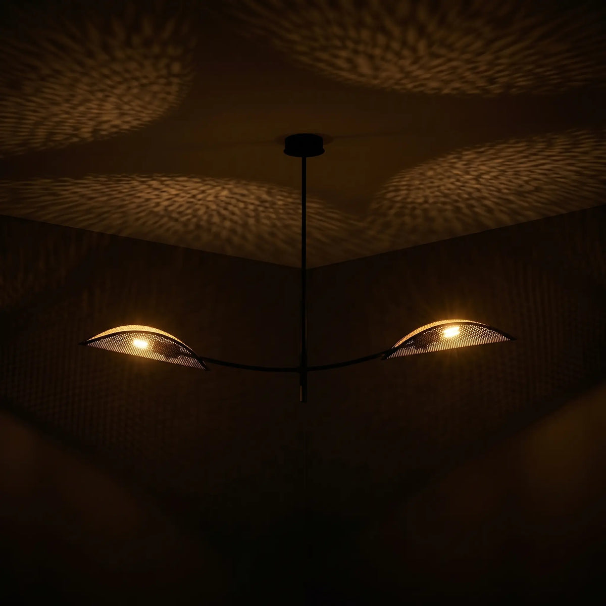 Suspension AILE – Suspension Design ambiance chalereuse