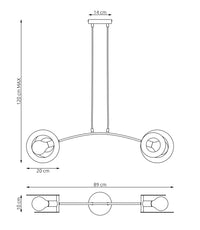 Schéma dimensions