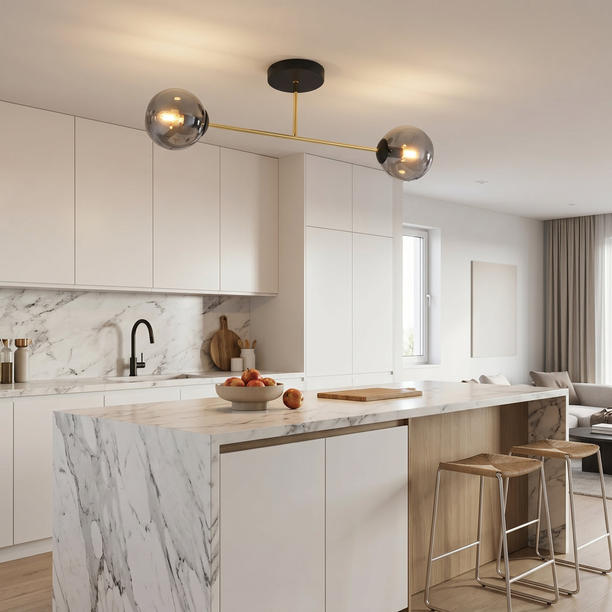 Plafonnier ASTRA – Lustre Salon cuisine moderne
