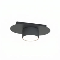 Plafonnier 1 Spot Noir Mat Chambre