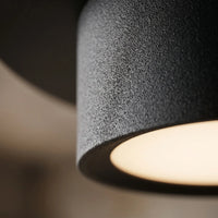 Plafonnier 1 Spot Noir Mat Chambre