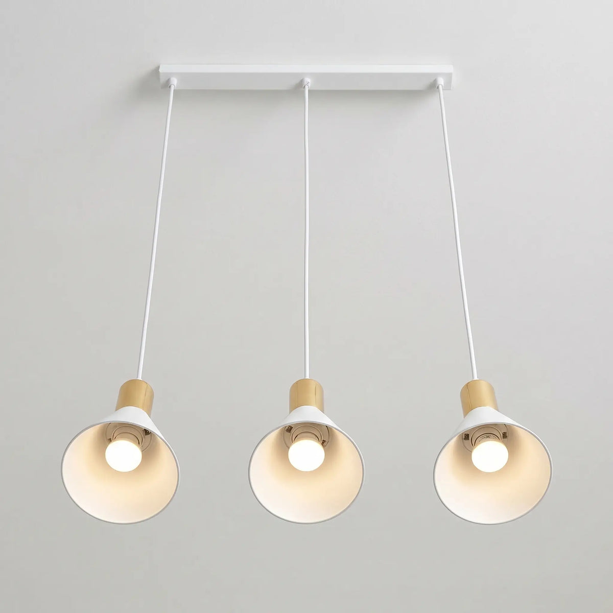 Suspension CIME – Suspension Billard Or vue dessous