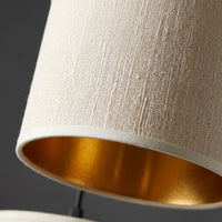 Suspension Cluster Velours Blanc Salon