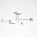 Plafonnier 4 Spots Blanc Croisés Salon | L'Atelier du Lustre