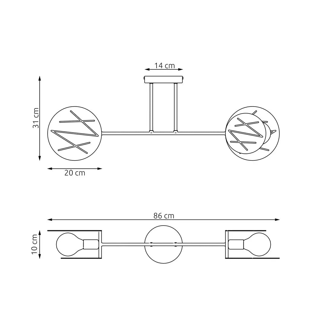Schéma dimensions