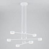 Suspension 6 Spots Bras Croisés Blanc | L'Atelier du Lustre