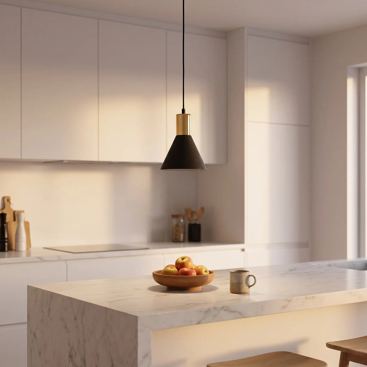 Suspension FORGE – Lustre Industriel cuisine moderne