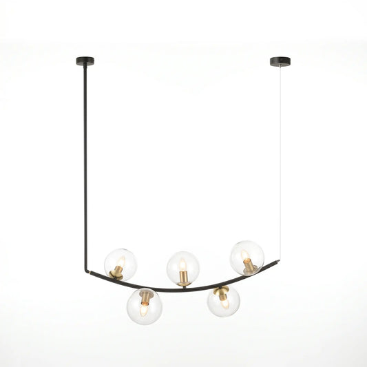 Suspension Gamme – Lustre Noir Salon
