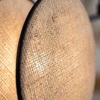 Suspension Duo Tissu Beige Salon
