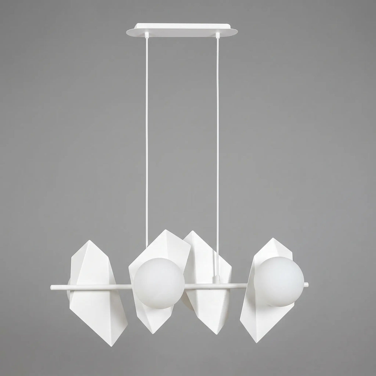 Suspension GIVRE – Lustre Blanc | L'Atelier du Lustre