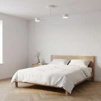 Plafonnier 2 Spots Blanc Mat Cuisine