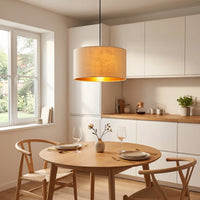 Suspension Pendant Velours Blanc