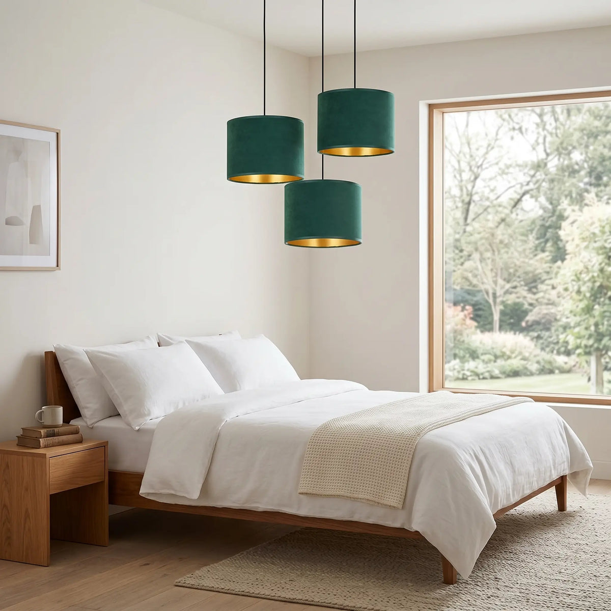 Suspension JADE – Plafonnier Salon chambre moderne