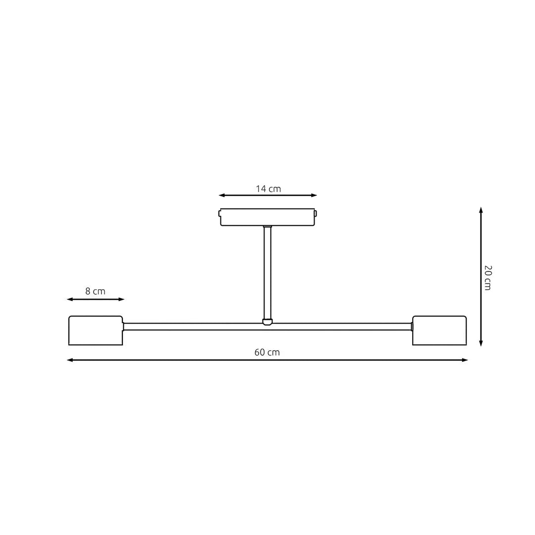 Schéma dimensions