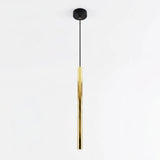 Suspension Tube Or Salon Moderne | L'Atelier du Lustre