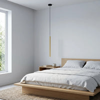 Suspension Tube Or Salon Moderne