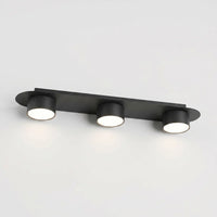 Plafonnier 3 Spots Noir Mat Cuisine