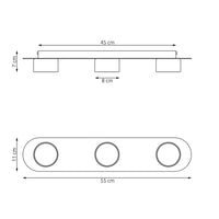 Schéma dimensions