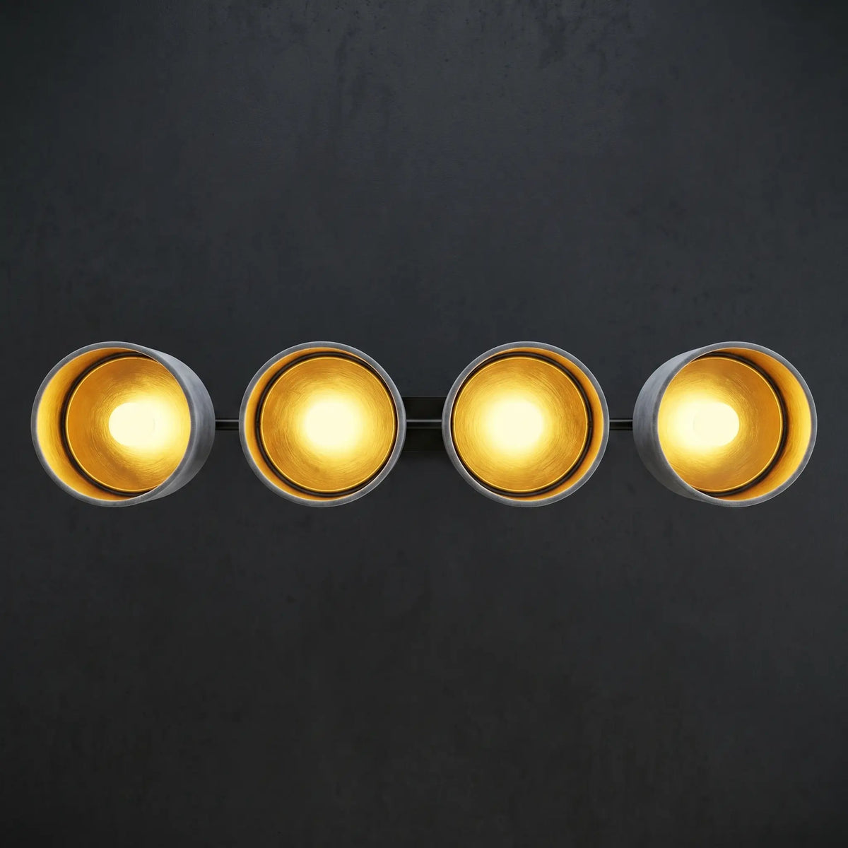 Suspension MIRE – Luminaire vue du dessous