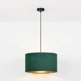 Suspension Pendant Velours Vert | L'Atelier du Lustre