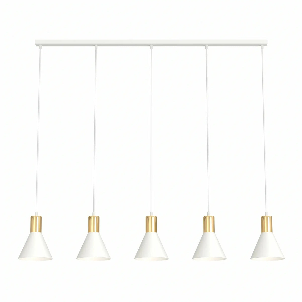 Suspension ONDE – Luminaire Noir studio fond blanc