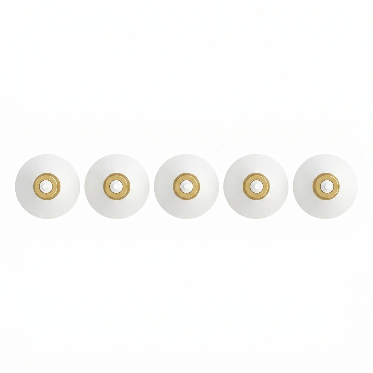 Suspension ONDE – Luminaire Noir vue dessus