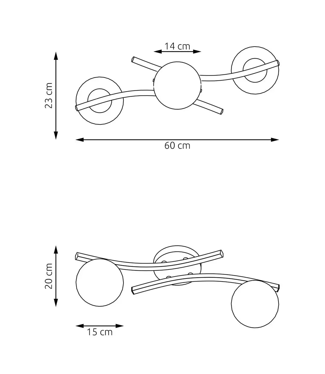 Schéma dimensions