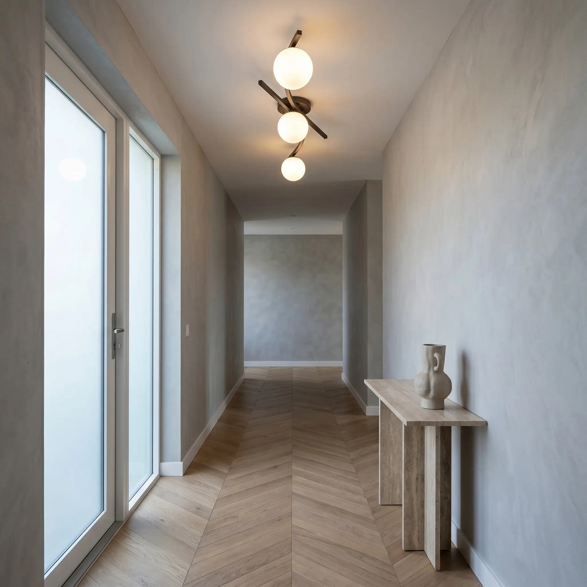 Plafonnier ORBE couloir entrée moderne