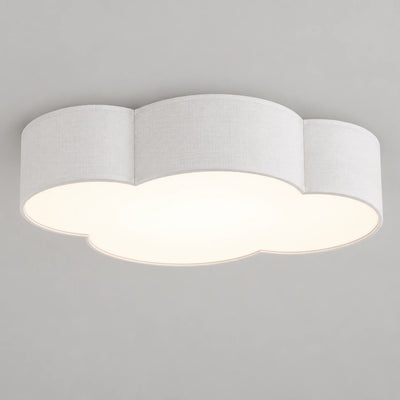 Plafonnier nuage en tissu pour chambre d'enfant - Nuvia