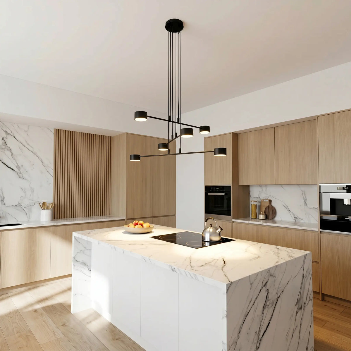 Suspension PLEXE – Lustre Moderne | L'Atelier du Lustre cuisine moderne