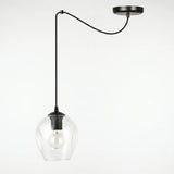 Suspension Verre Transparent Salon | L'Atelier du Lustre