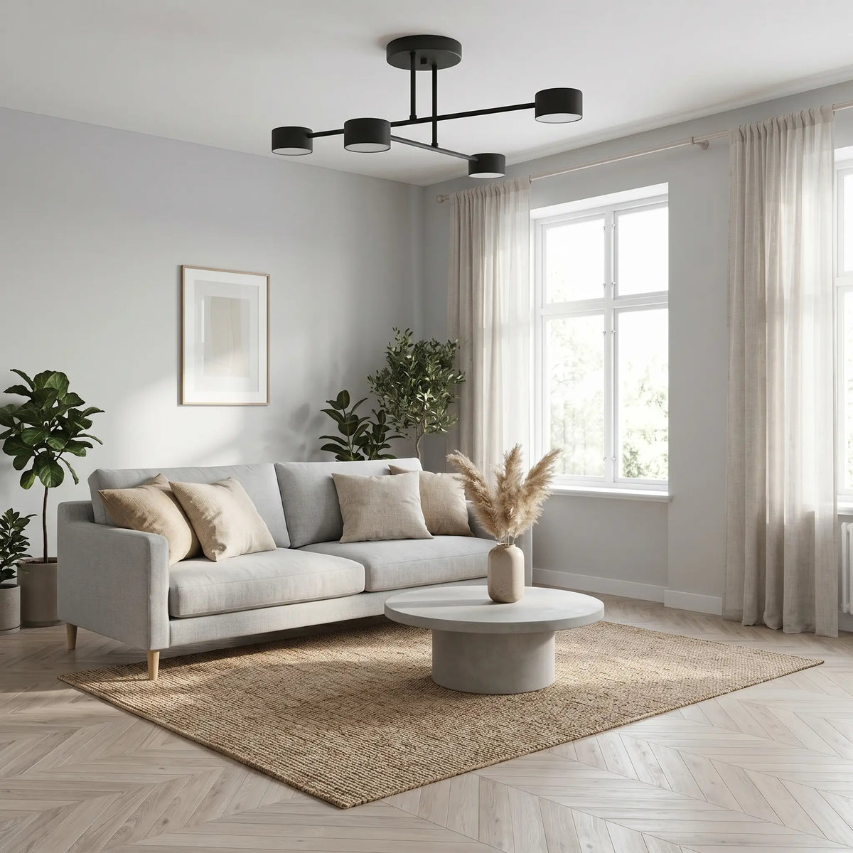 Plafonnier RAIS – Plafonnier salon moderne