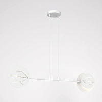 Suspension Sillon Blanc Billard