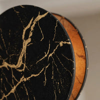 Suspension Duo Marbre Or Salon