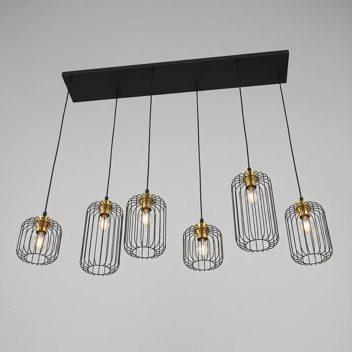 Stryx design vue dessous six feux studio fond blanc