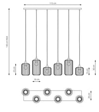 Schéma dimensions
