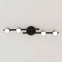 Plafonnier 4 Spots Noir Mat Cuisine