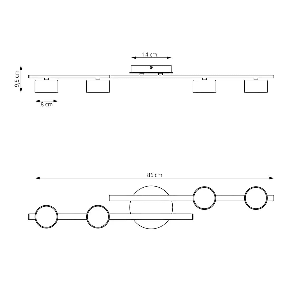 Schéma dimensions
