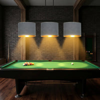 Suspension Rampe 3 Pendants Gris