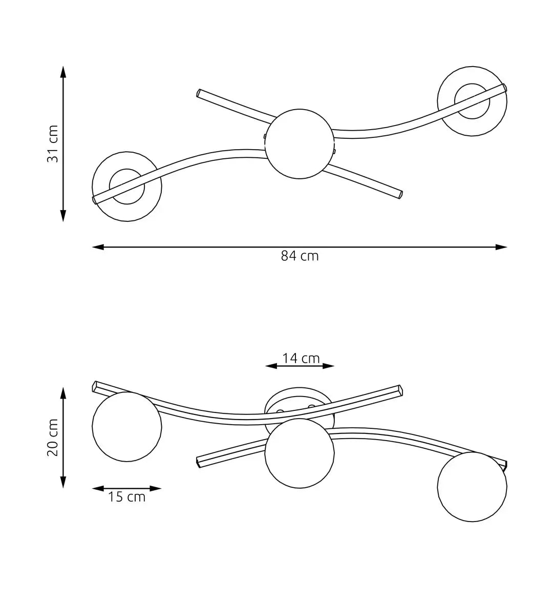 Schéma dimensions
