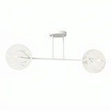 Lustre Spider 4 Feuilles Tissu Salon | L'Atelier du Lustre