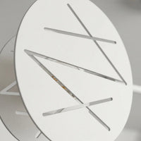 Lustre Spider 4 Feuilles Tissu Salon