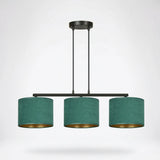 Suspension Velours Vert Rampe Chambre | L'Atelier du Lustre