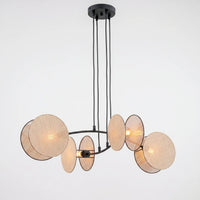 Suspension 4 Tambours Beige Salon