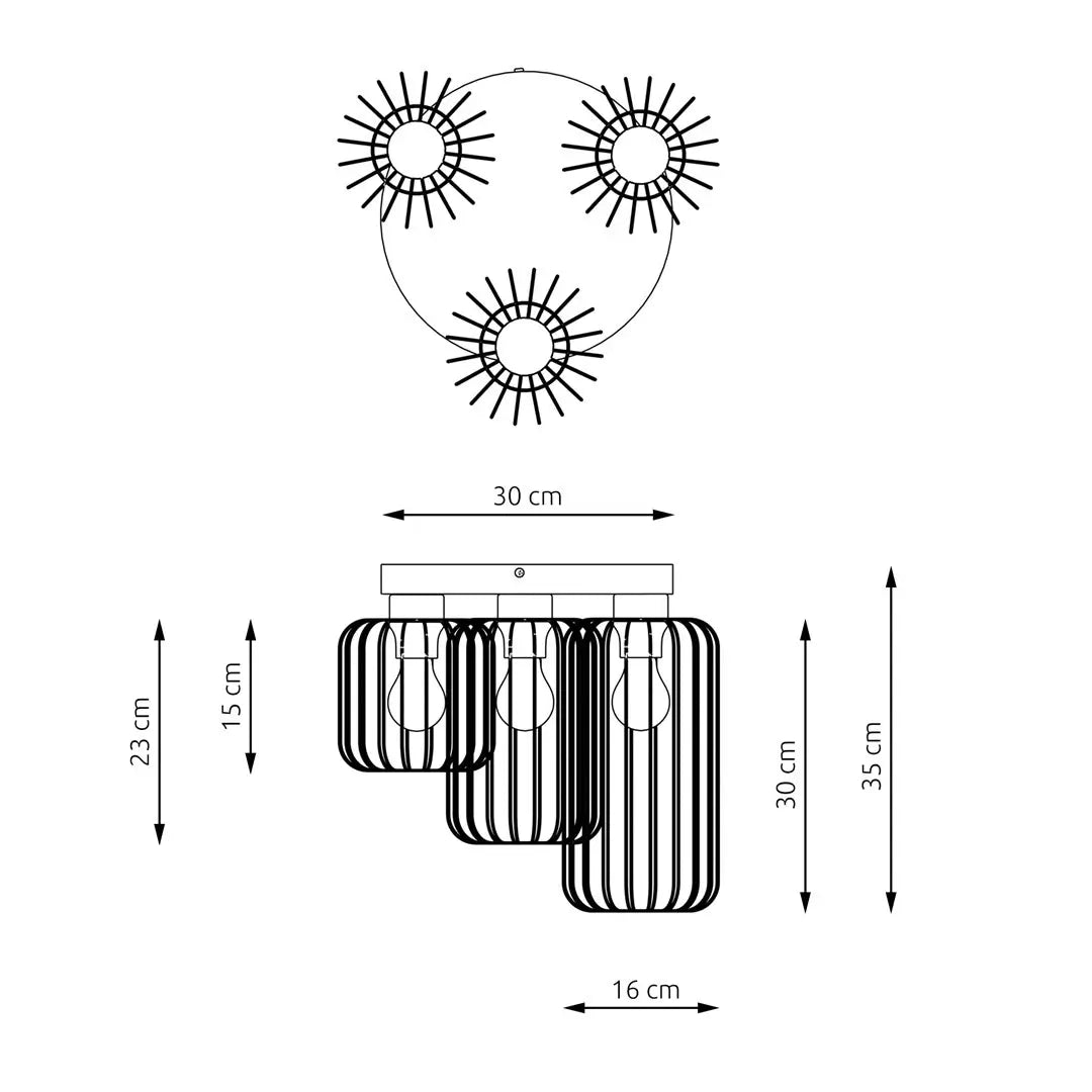 Schéma dimensions